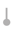 Θερμόμετρο που δείχνει θερμοκρασία από 8 - 18°C